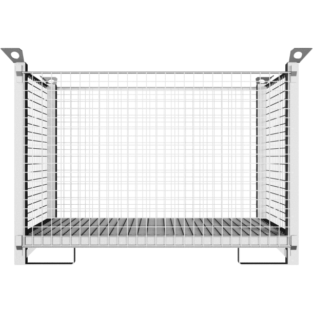Transport box for 35 base plates | 1,43 m x 0,87 m x 0,94 m